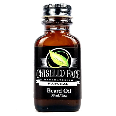 Beard Oil - Natural, 1oz - Chiseled Face